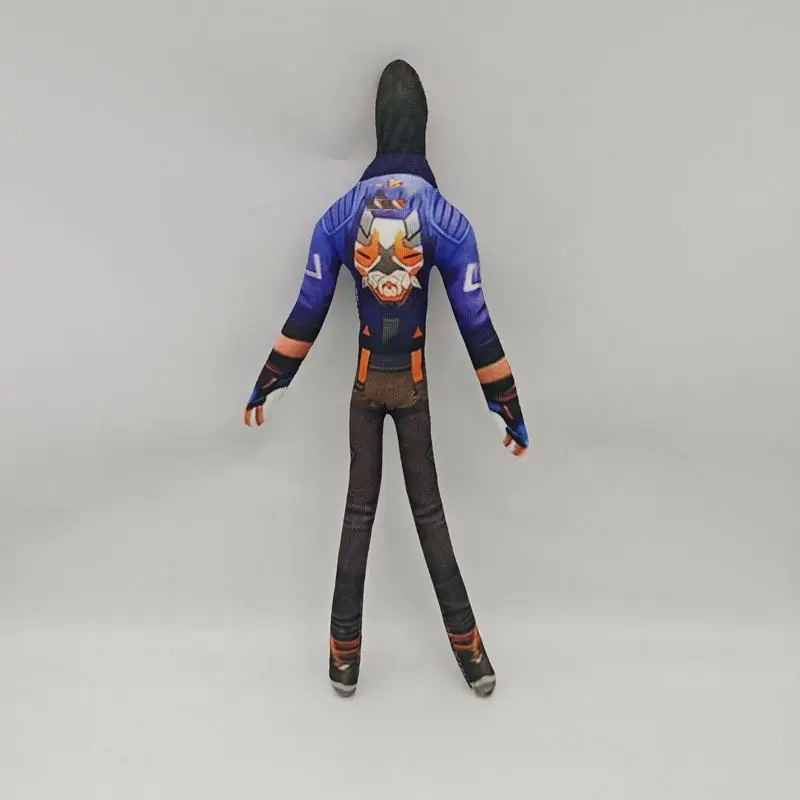 26cm Various Postures With Body Wire Flexible Cosplay Valorant Anime Game Vyse and Yoru Plush Toys Character Figure Plushie Doll
