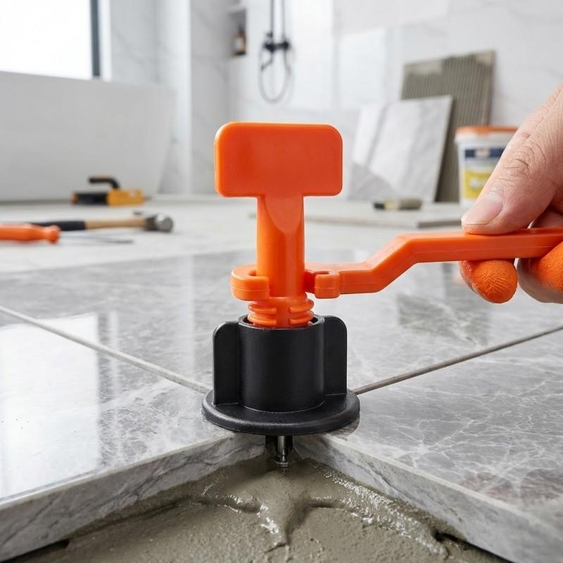 151Pcs Tile Leveling System Kit - Reusable Replaceable Pins | DIY Floor & Wall Spacer Tool Tile Tools