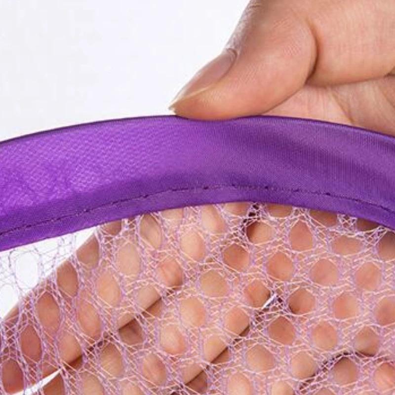 1pc Foldable Mesh Laundry Basket Dirty Clothes Place Solid Color Breathable Storage Toys Sundry Storage Home Storage Basket Laundry Organizer