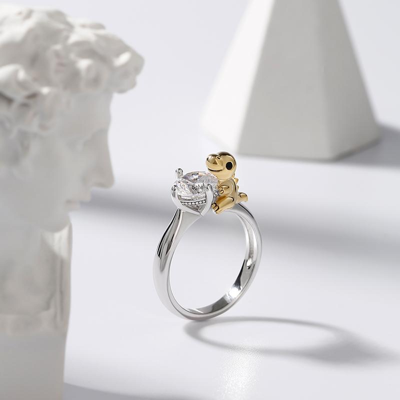 Jeulia Hug Me Series Cute Animals hug Diamond Round Cut Sterling Silver Rings Set for Wedding Birthday Engagement Chrsitmas Valentines Women Girls Gift white gold elegance Jeulia Hug Me Series Cute Animals hug Diamond Round Cut Sterling Silver Rings Set for Wedding Birthday Engagement Chrsitmas Valentines Women Girls Gift white gold elegance