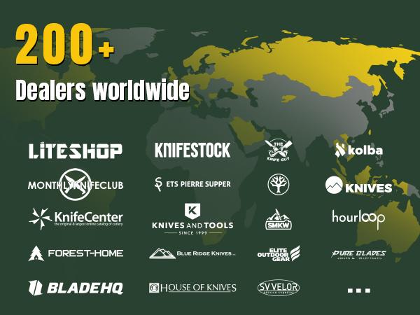 Kizer Smolt 154CM Steel Micarta & Mkuruti Handle 1063C1 Knives sharp blade kitchen cooking knife damascus steel