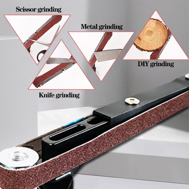 Angle Grinder Conversion Belt Sander, Multifunctional Tool for Efficient Sanding, Ideal for DIY and Workshop Use