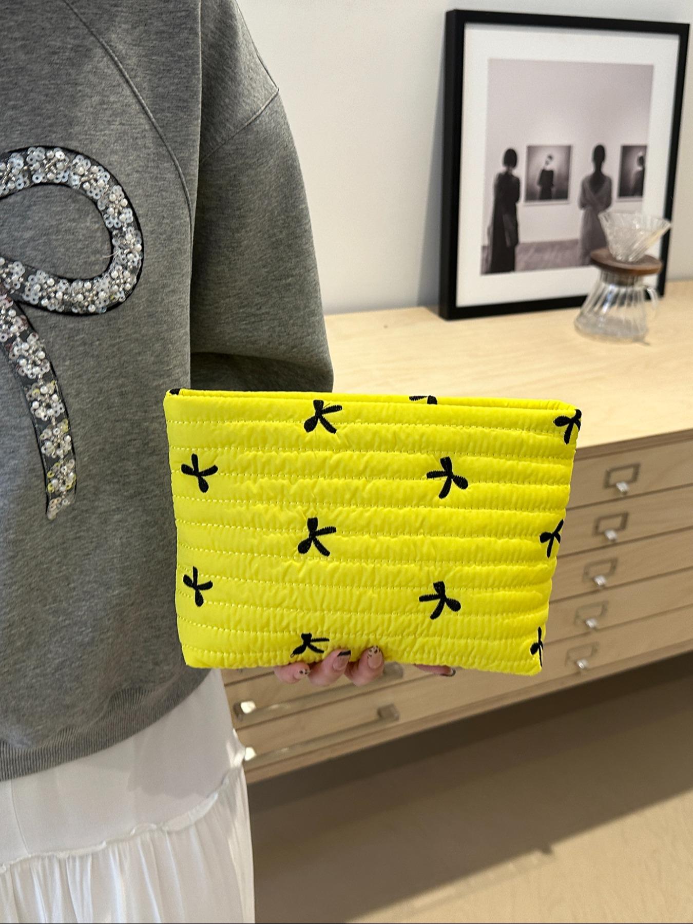 Women's Butterfly Design Handbag, Simple Foldable Storage Bag for Travel Gym Work Party Wedding, Perfect for Various Activities, Casual Trendy Purse