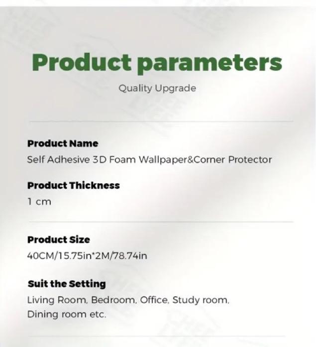 Self-adhesive XPE foam bumpers - Soft rubber buffer strips with & design, peel and stick safety guards for walls, corners, furniture bedside, living room, dining table - Ideal Thanksgiving gift, durable impact resistant, for home decor, Corner Protectors