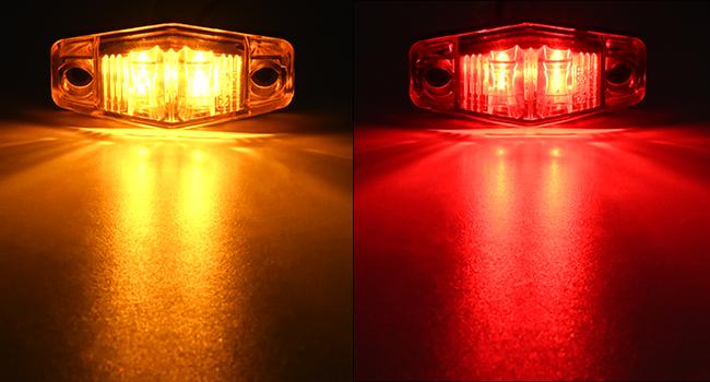 Nilight LED Trailer Light Kit 6 Inch Oval Stop Turn Tail Light Red Amber Side Marker Light Waterproof Surface Mount for 12V Nilight LED Trailer Light Kit 6 Inch Oval Stop Turn Tail Light Red Amber Side Marker Light Waterproof Surface Mount for 12V