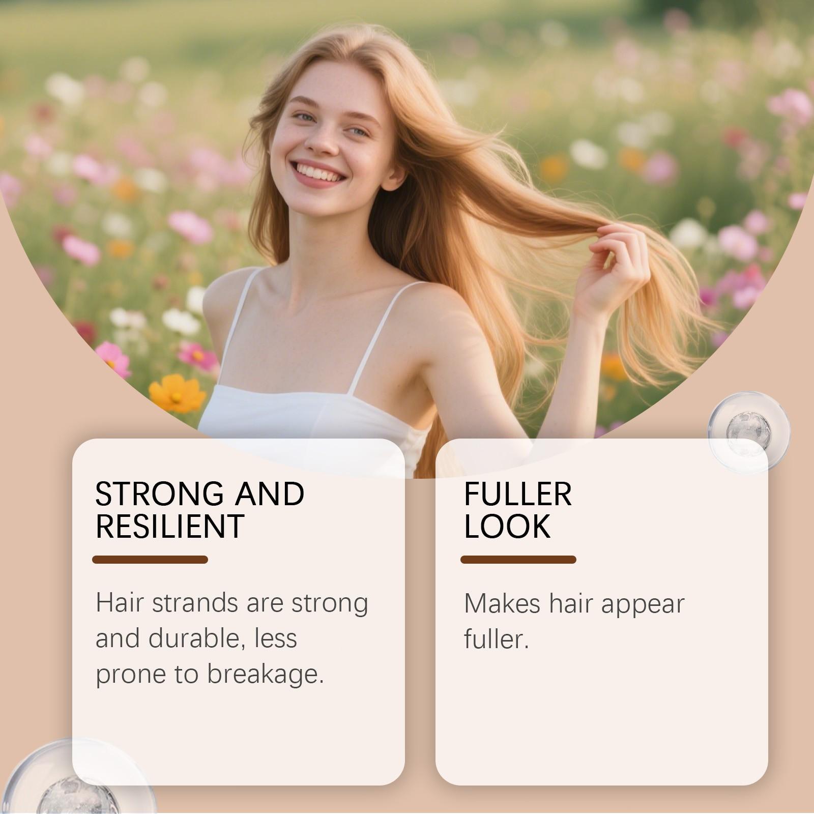 Biotin Shampoo Gentle Hair Cleansing, Volumizing Texture Nourishing Scalp, Refreshing Moisturizing Shampoo, Softening & Hydrating Formula