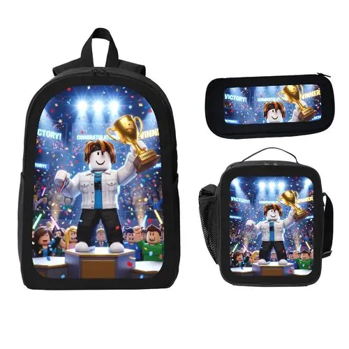 Backpack Three-Piece Set