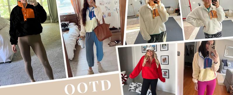 Tanming Womens Cropped Sherpa Fleece Pullover Zip Up Jacket with Pockets Soft Fuzzy Lightweight Warm Coat Outerwear Womenswear Baggy Long Sleeve