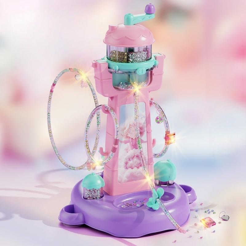 Handmade Fun DIY Bead Loom Machine, Simple Craft Art Accessories Set, DIY Jewelry Making Kit, Christmas Holiday Handmade Gift