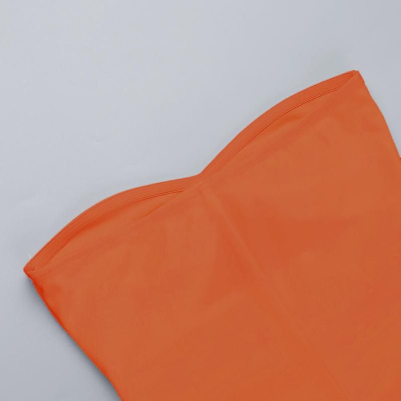 YJ24627PFO-White Dress, Spring Break Womens Elegant Off-shoulder Slim-fitting Long Dress, Tube Top Hollow A-Line Holiday Casual Dress for Women