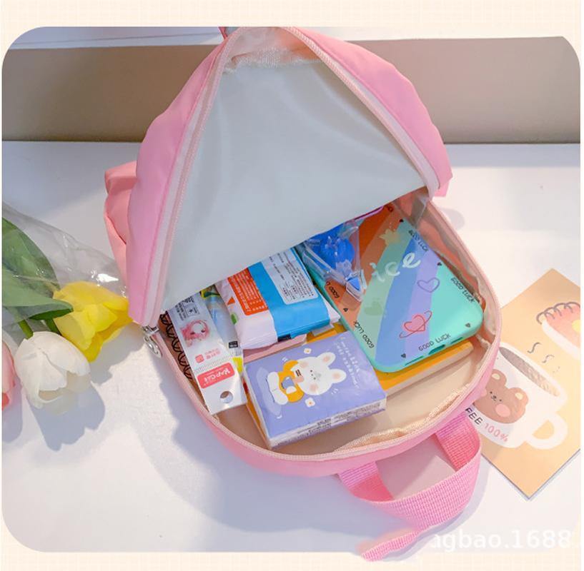 Kid 3D Cute Backpack for 2-6Year Gift Stuffed Unicorn Girl Kindergarten Schoolbag Backpacks Preschool Plush Animal Baby Backpack