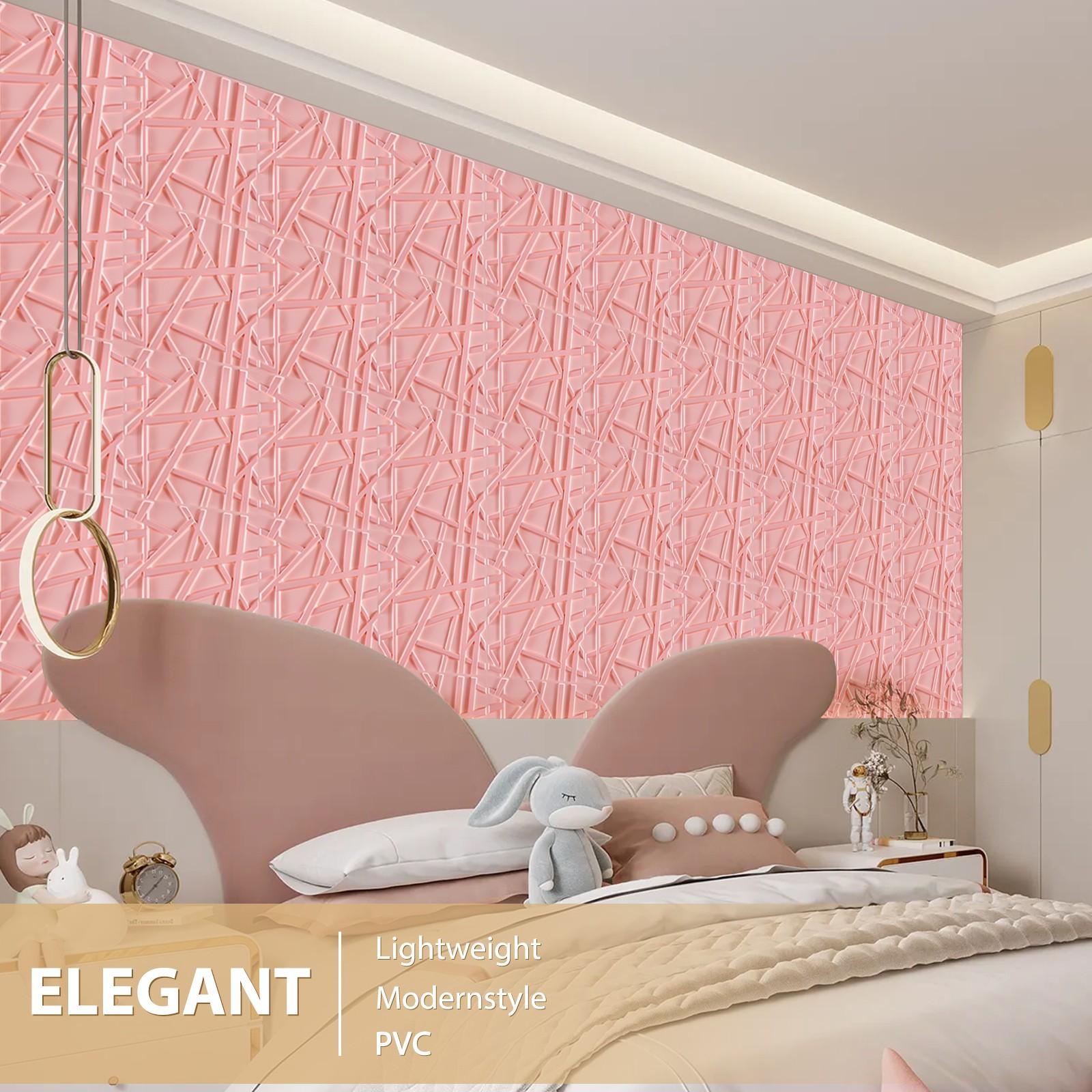 3D Wall Panels Decorative Diamond Design, 11.8x11.8 Inch, Pack of 12/20/30, Home Decor, Modern Aesthetic, Easy Installation