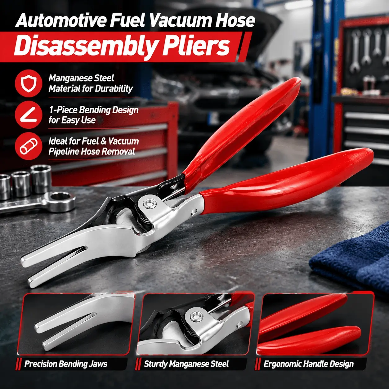 1 Piece Wrench, 19 X 2.5cm, Repair Wrench, Ideal for Tightening and Loosening Fasteners, Workshop, Spanner