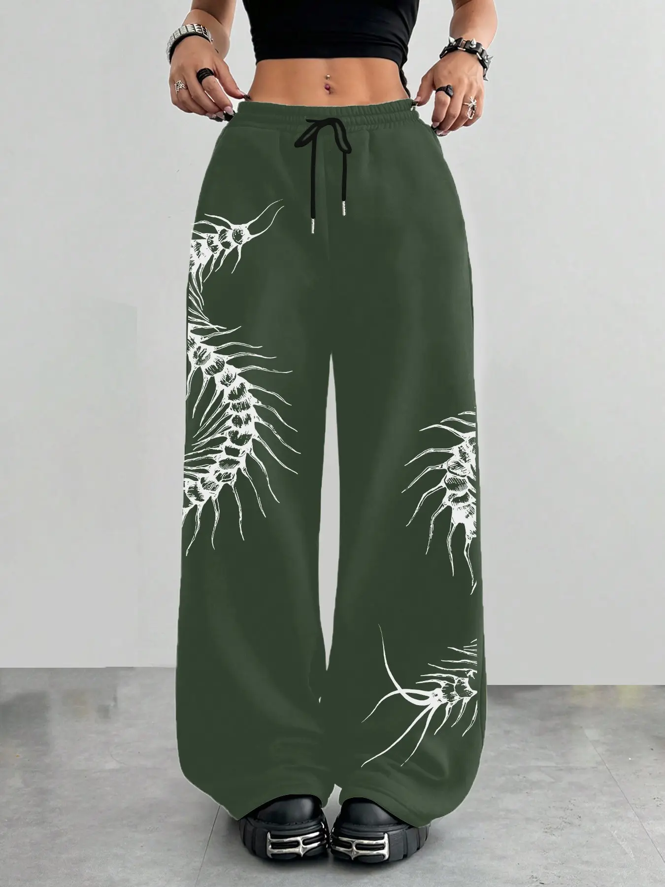 Stranger Things Theme Women's Casual Sport Pants, Wick Letter Print Sweatpants, All-Season Loose-Fitting Long Pants, Perfect Gift for Fans