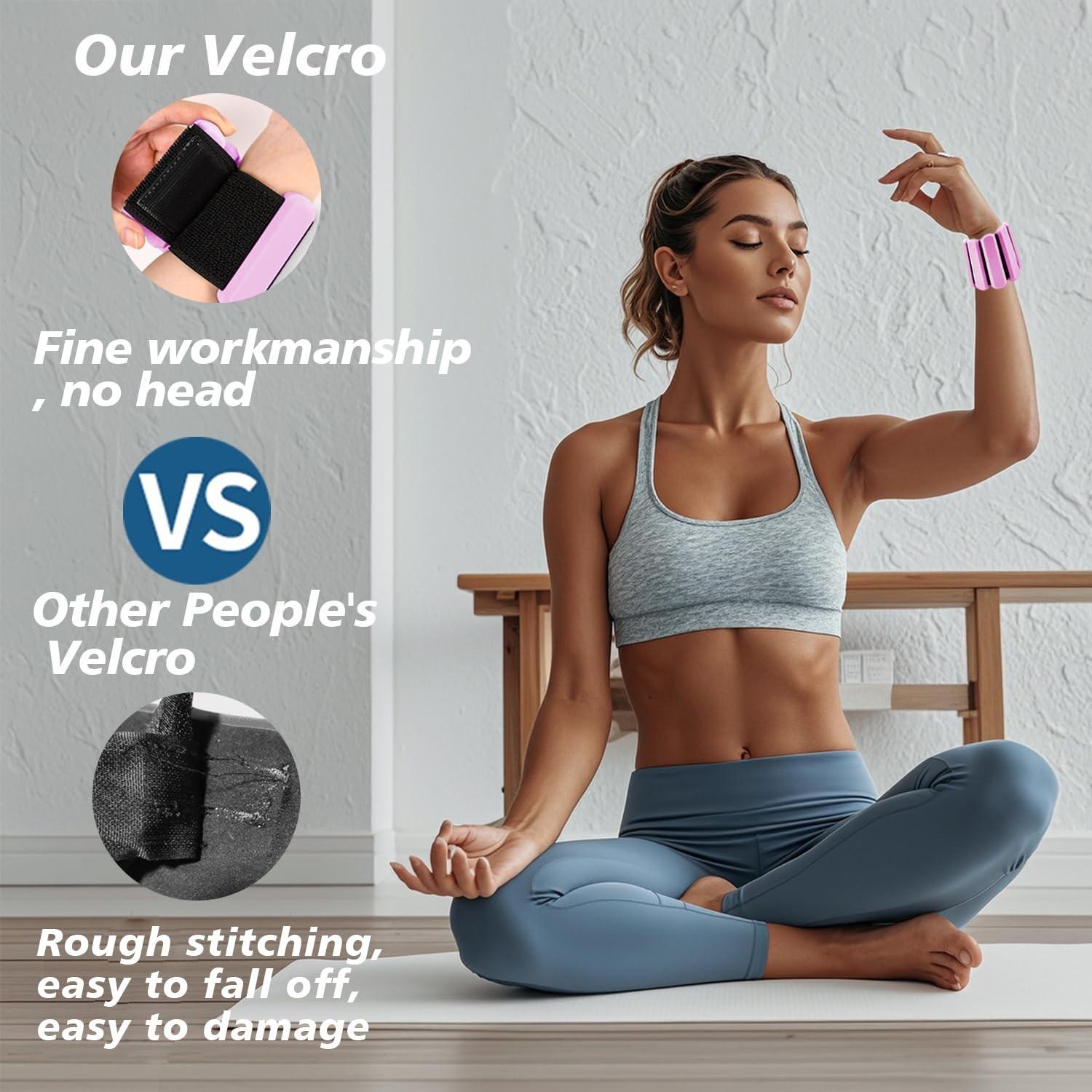 Adjustable Wrist Weights for Women and Men, Ideal for Home Gym, Running, Yoga, and Strength Training, Comfortable and Durable Design