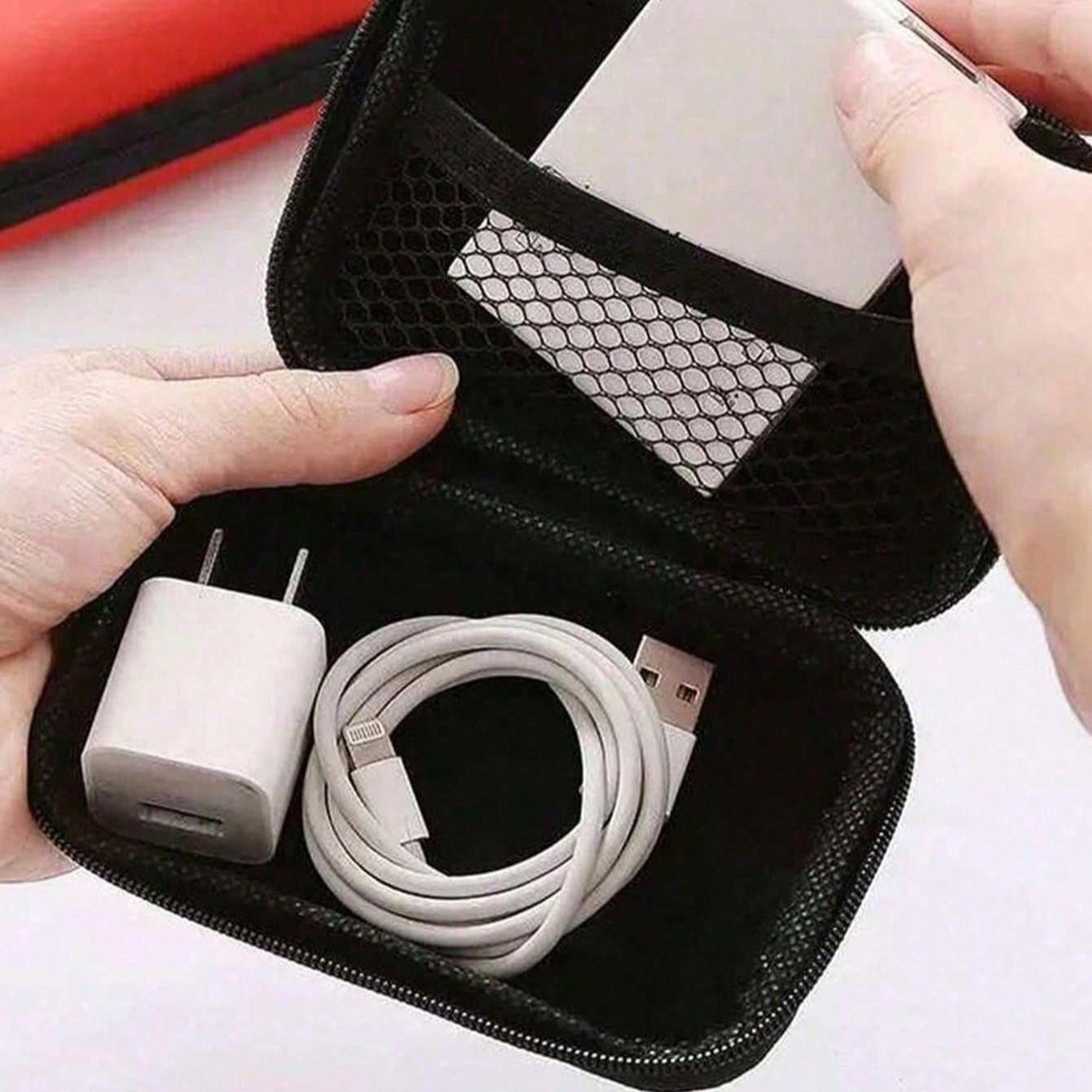 Portable Ccd Camera Protection Case for Outdoor Photographers, Waterproof Design, Ideal Travel Accessory for Digital Gear and Chargers