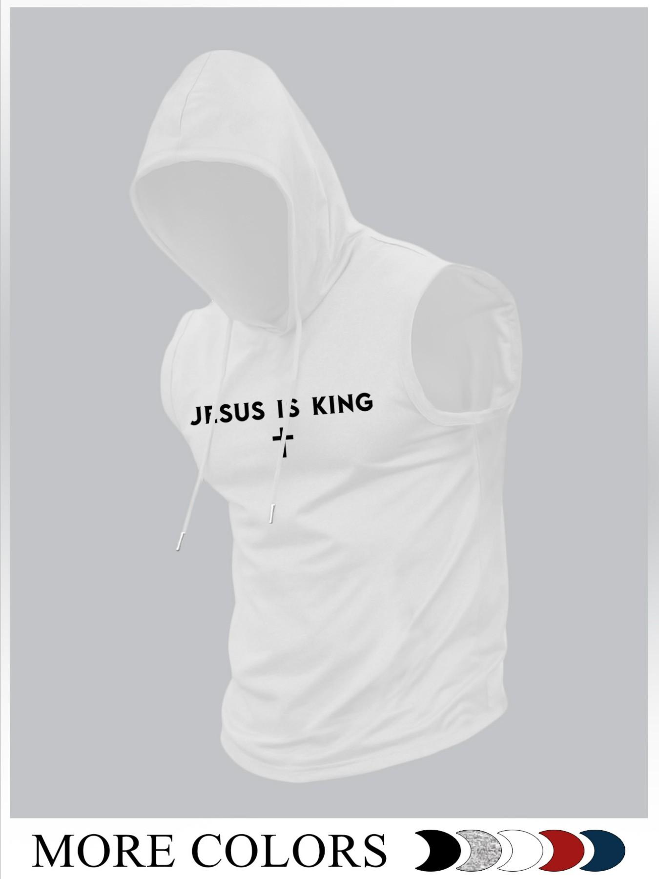 Men's Fashion Hooded, Casual Summer Wear, Athletic Workout Clothing, Moderate Fabric Thickness, Fitted Style, Ideal for Outdoor Activities