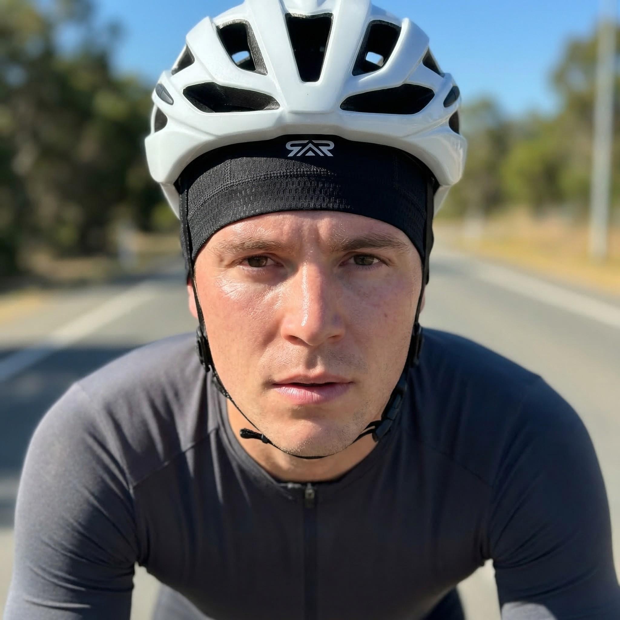 Shinemeoth Ultra Soft Mesh Cycling Cap, Skin-Friendly Helmet Liner, Durable Non-Fading Cool Hat, Comfortable Riding Accessory