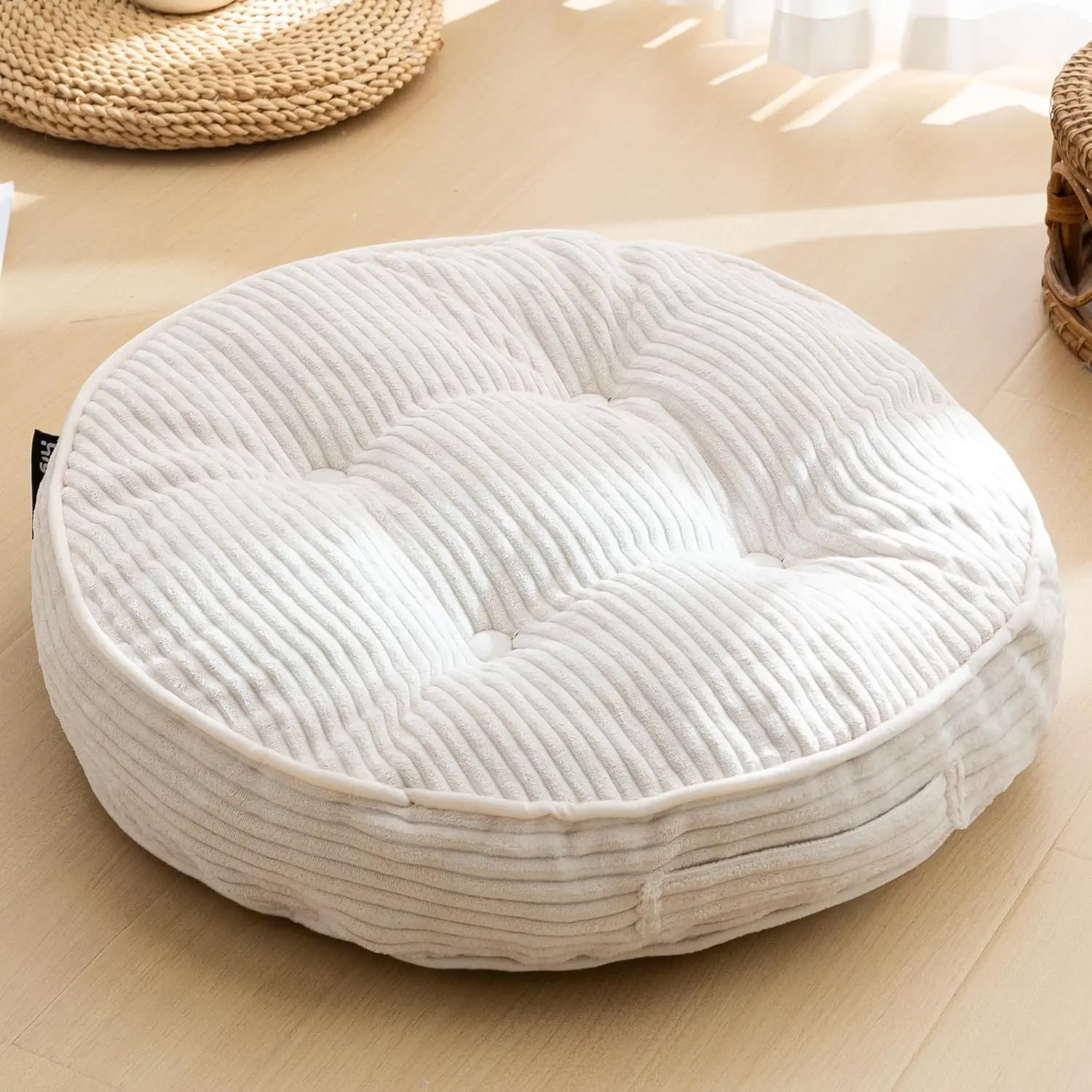 Round Beige