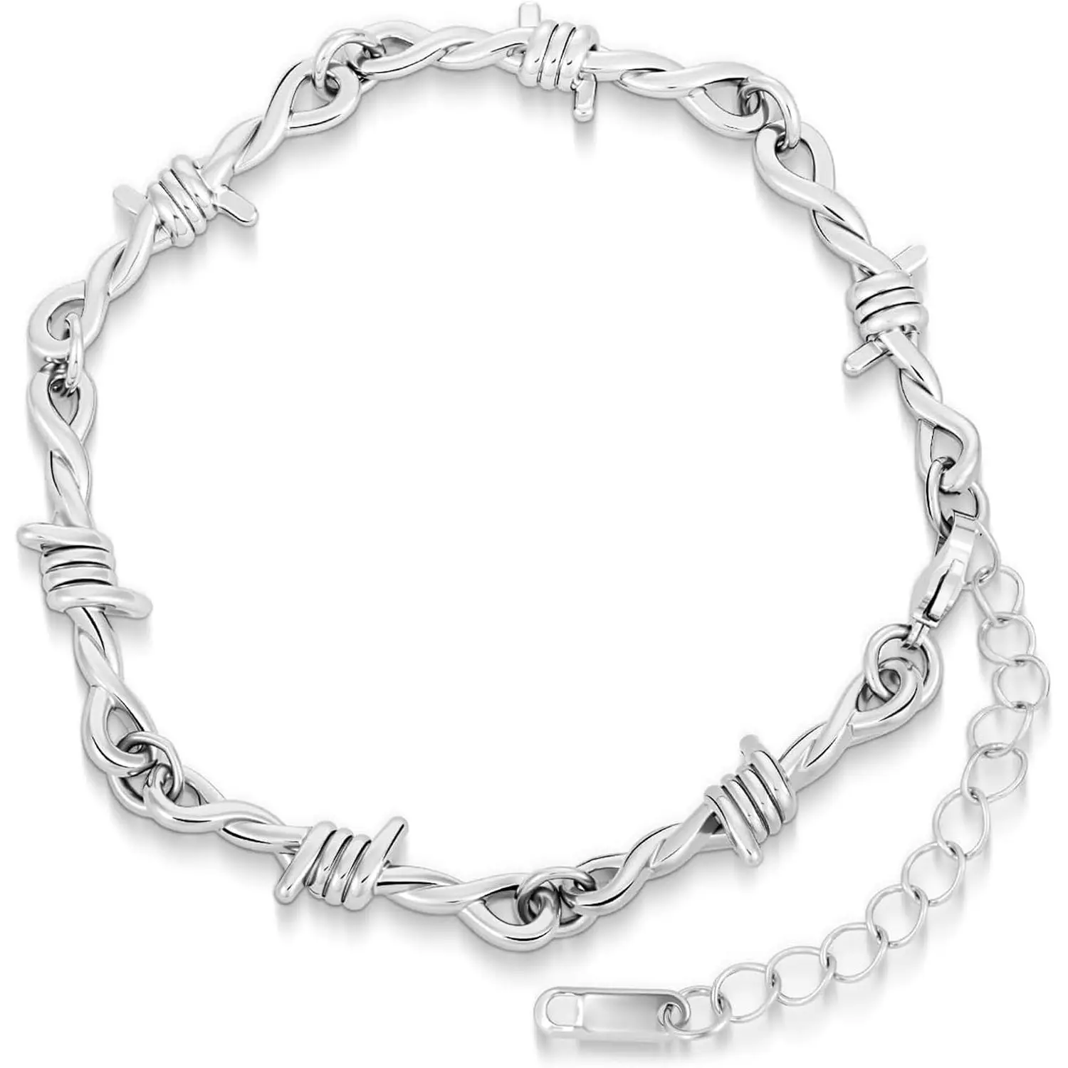 Stainless Steel Heavy Chain Bracelet Multiple Style Collection | Gothic Punk Rock Biker    Link Bracelet