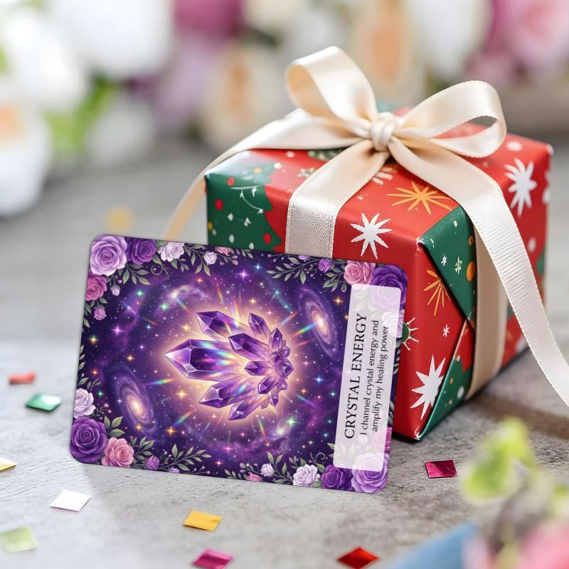 New 36-sheet Mysterious Natural Healing Dark Card for Spiritual and Spiritual Growth, Positive Energy Gift Text Card