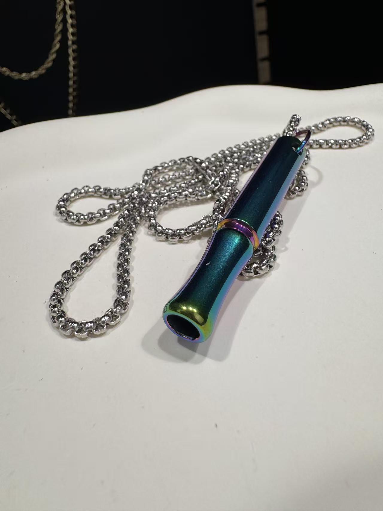 Breathing Necklace for Anxiety Relief Quit Smoking Tools Breathe Easy Necklace Stop Smoking Aids Breathlace Necklace Fum Vaporless Inhaler Breathless Anxiety Necklace for Women/Men