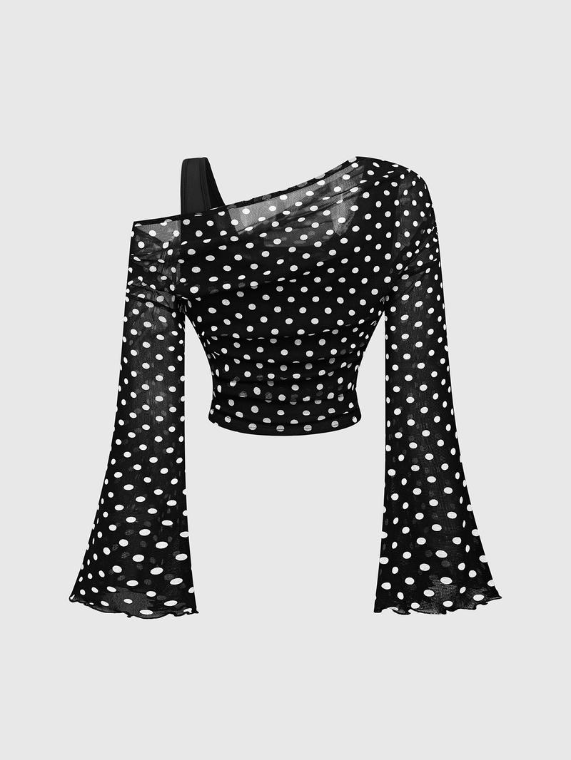 Valentine's Day Women's Drop Shoulder Slim Fit Casual T-Shirt, Fashionable Comfortable Autumn Top, Stylish Ladies' Clothing for Daily Wear