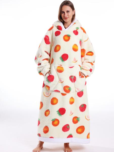 Women's Skull Print Bathrobe, Thick Casual Loungewear with Pockets, Halloween Theme, Fall & Winter, Loose-Fit TV Blanket, Flannel Cozy Blanket Women's Skull Print Bathrobe, Thick Casual Loungewear with Pockets, Halloween Theme, Fall & Winter, Loose-Fit TV Blanket, Flannel Cozy Blanket