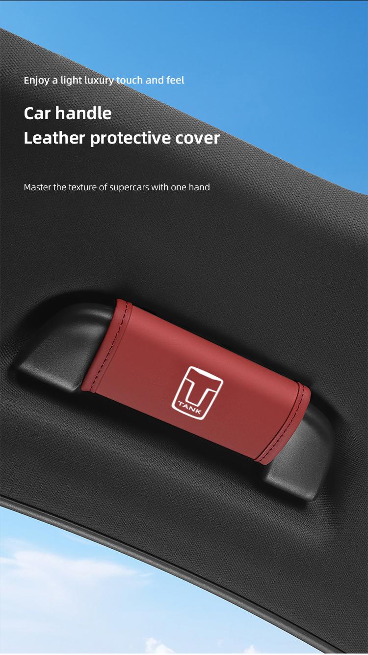 Car Roof Handle Protective Cover Pull Gloves Interior Accessories For Great Wall GWY WEY TANK 300 500 700 400