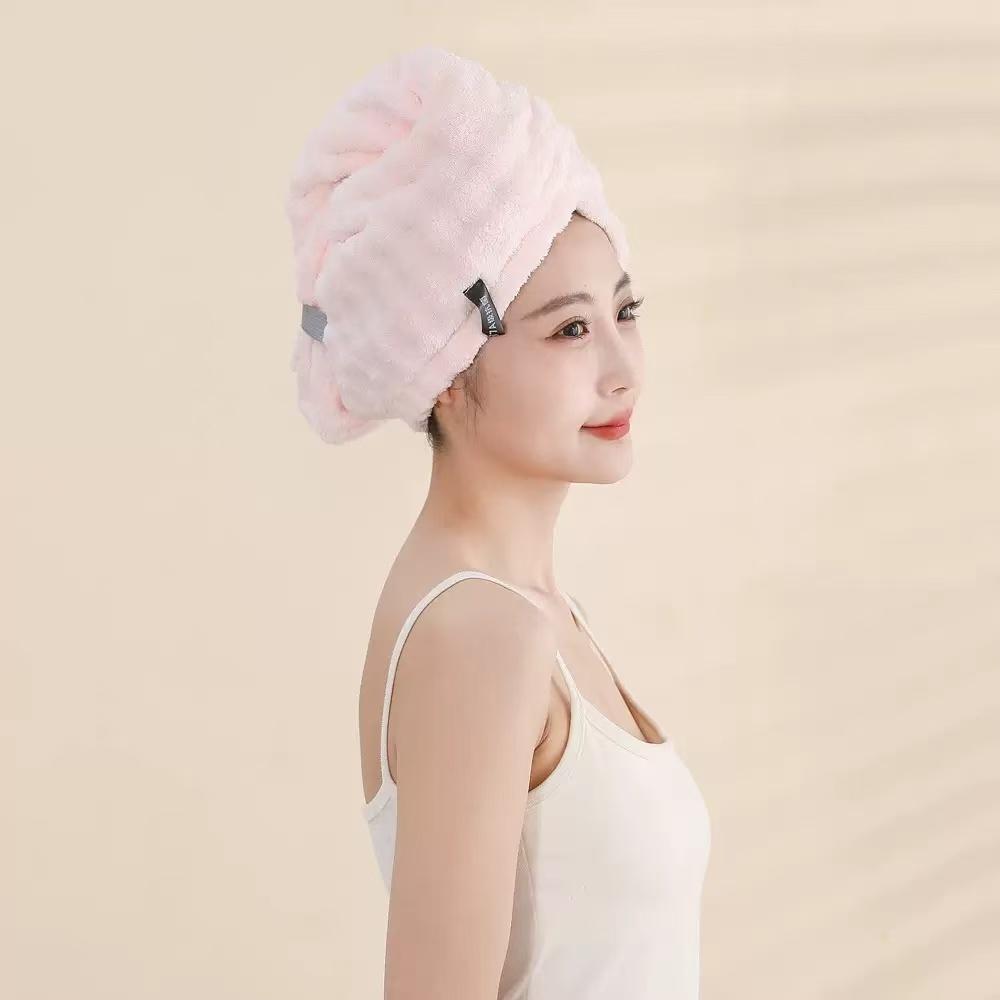 Women's quick-dry hair towel, absorbent and thickened, new style shower cap towel head wrap