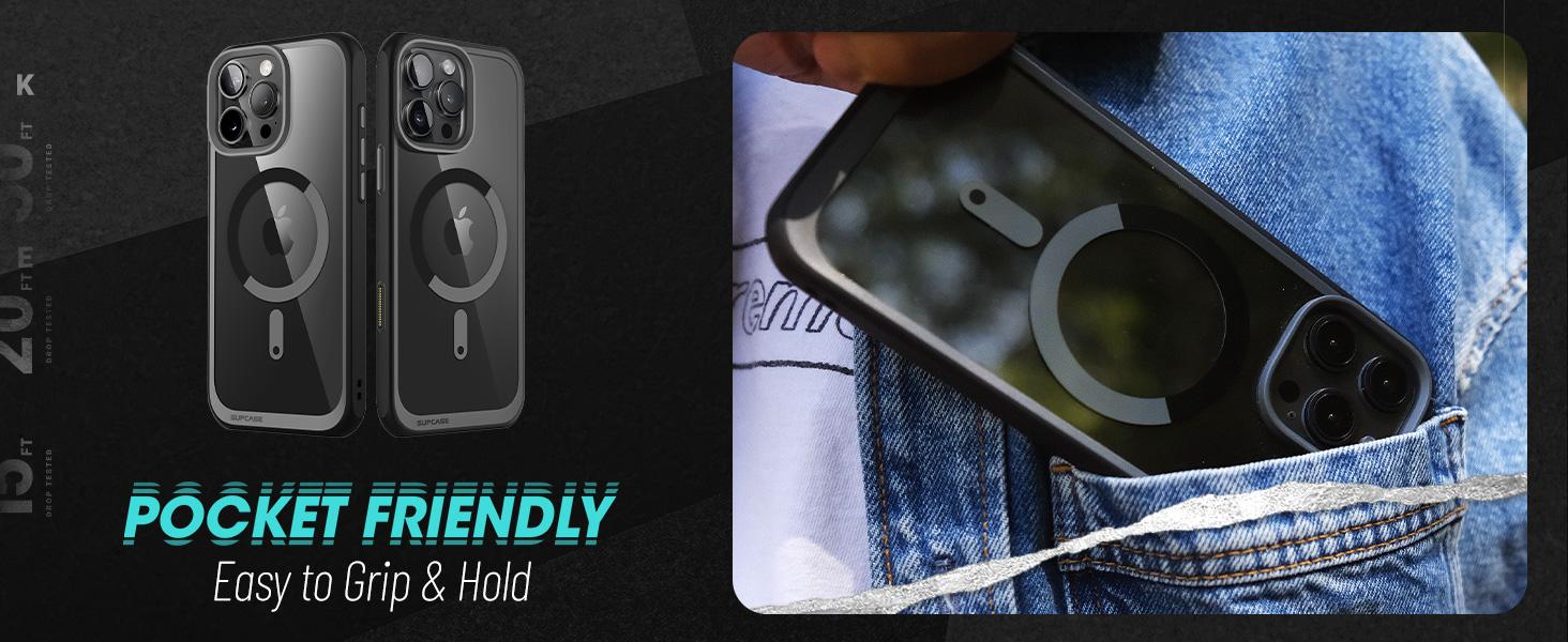 SUPCASE iPhone 16-11 Case with Camera Control Capture Button MagSafe Compatible Slim Clear Shockproof Magnetic Protective Smartphone Cover Cellphone Protection