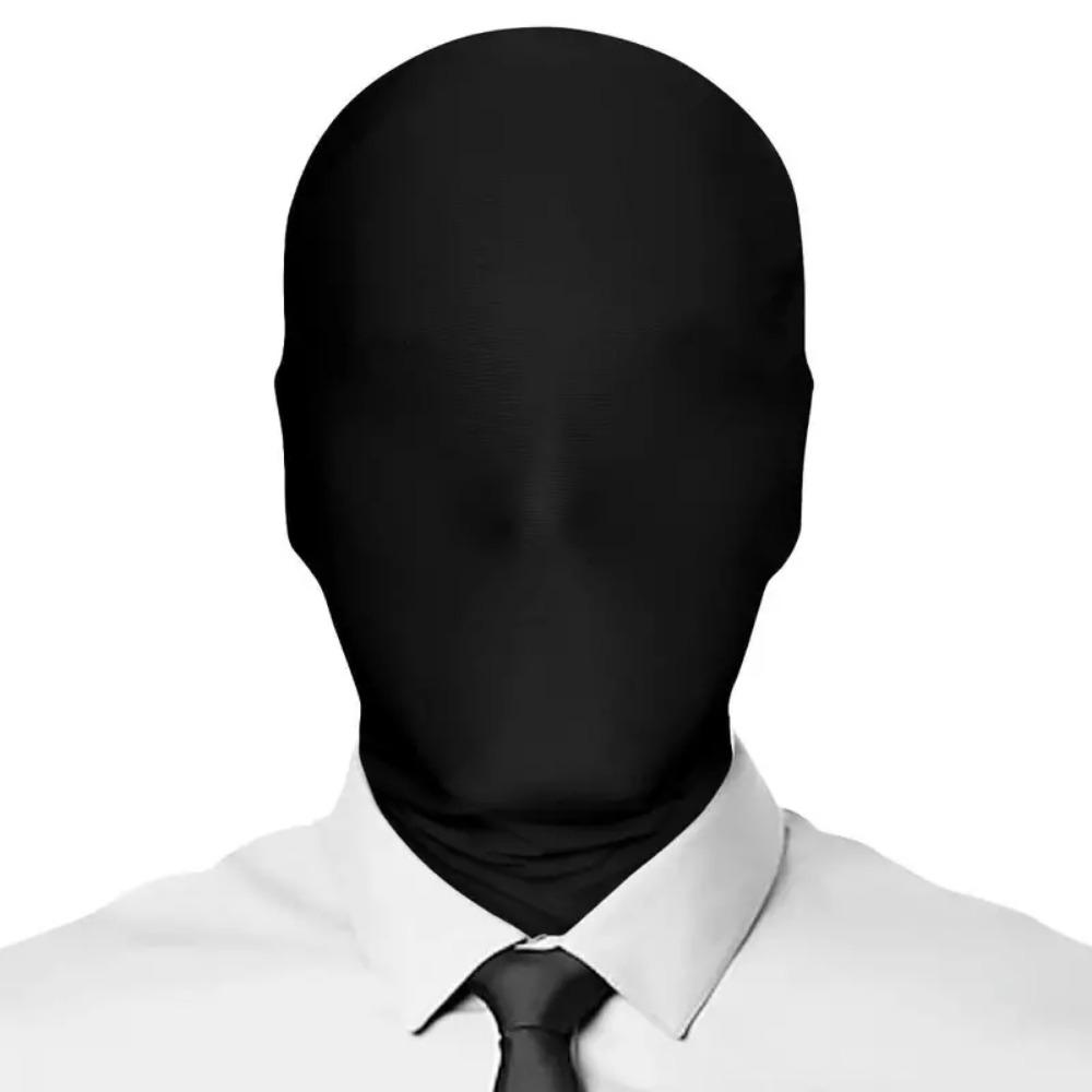 Men's Full Face Mask, Festival Faceless Hood Mask, Cosplay Decorative Mask for Masquerade Cosplay Party, Halloween
