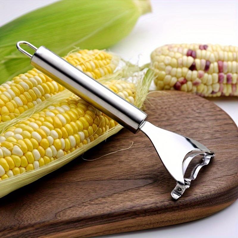 2pcs Corn Sheller, Corn Peeler, Corn Stripping Knife, Corn Kernels Separator, Easily Enjoy Fresh Corn Kernels, Kitchen, Kitchen Gadgets