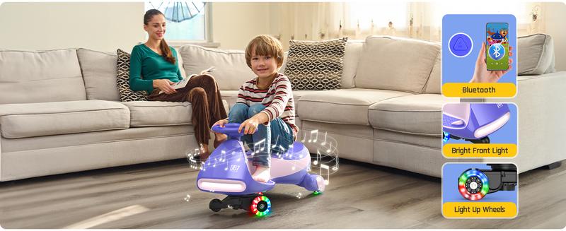 Fanttik Brand Day FanttikRide N7 Electric Wiggle Car with Pedal, Ride on Toy Fanttik Brand Day FanttikRide N7 Electric Wiggle Car with Pedal, Ride on Toy