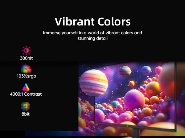 KTC 23.8" FHD 1080P 100Hz Computer Monitor, VA Panel FreeSync PC Gaming Monitor, HDMI VGA Ports, HDR, 4000：1 Contrast, LowBlue Mode, Ergonomic Tilt Eye Care for Home Office, H24V27