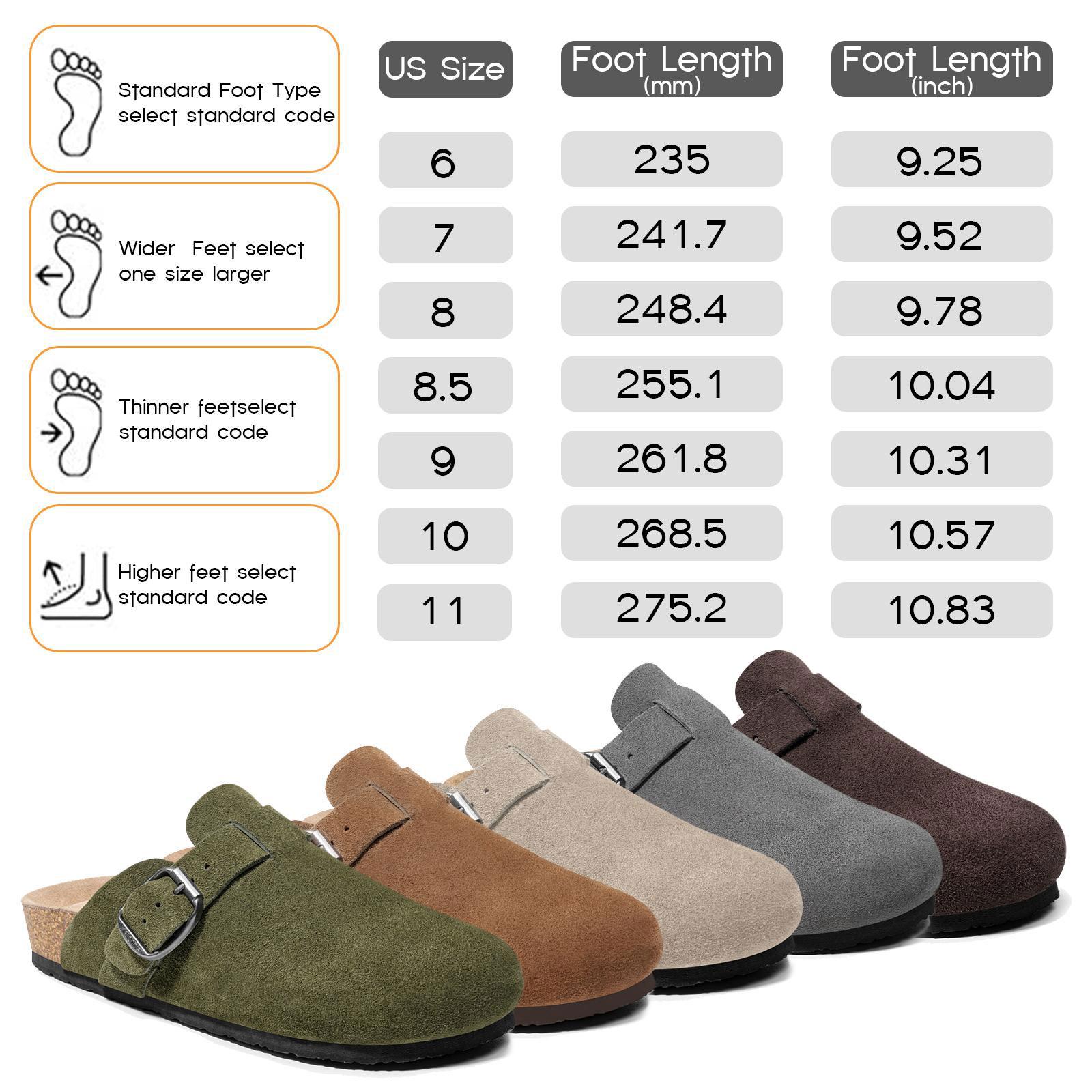 FITORY Breathe I | Women’s Suede Clogs