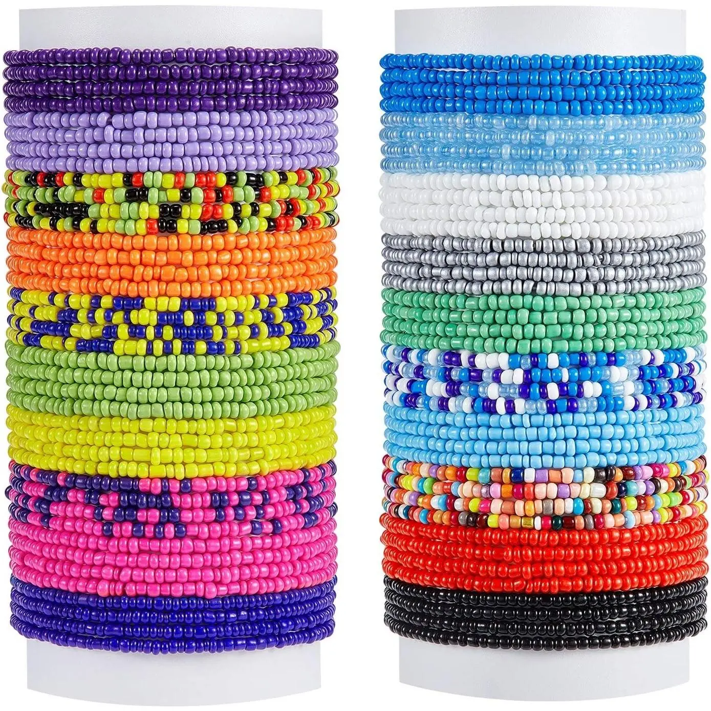 20 Pcs Waist Beads for Women Belly Beads Jewelry