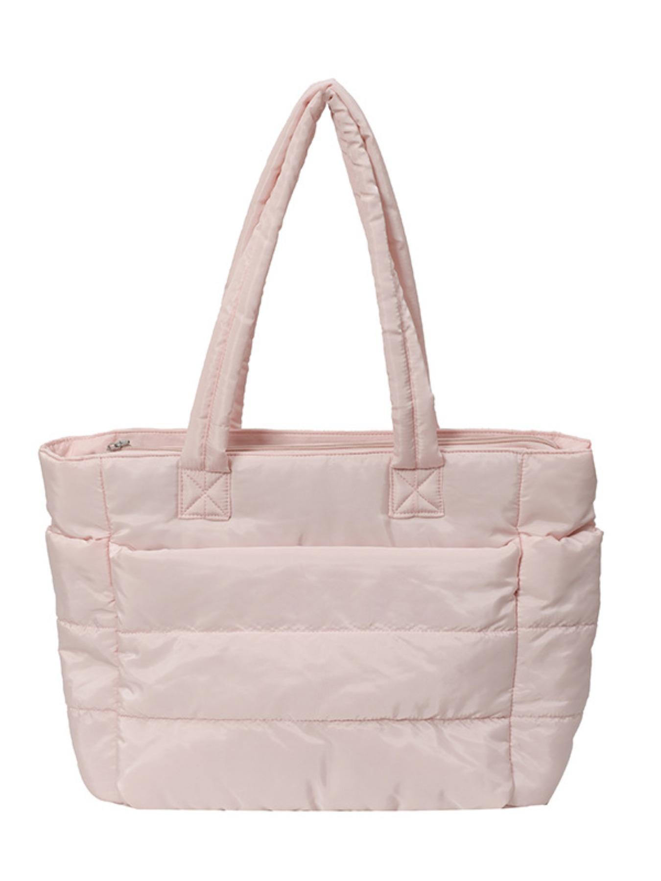 Fashion New Simple Tote Bag for Women, Large Capacity Handbag, Lightweight Nylon Shoulder Bag, Stylish and Practical