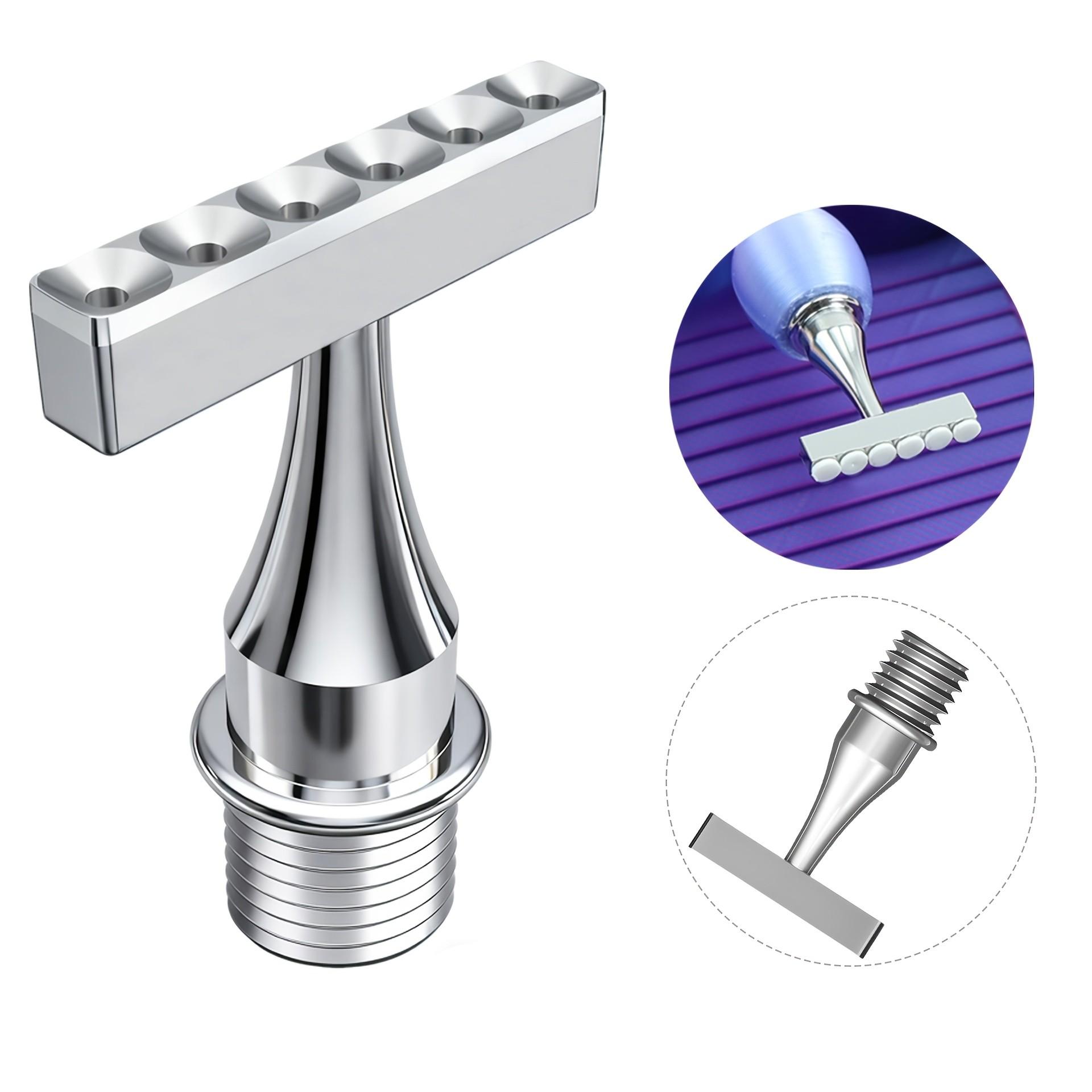 Stainless Steel Screw Multi-Functional Durable Material Vacuum Diamond Painting Replacement Head Set, Compatible with Most Vacuum Diamond Pens, Diamond Art Tools
