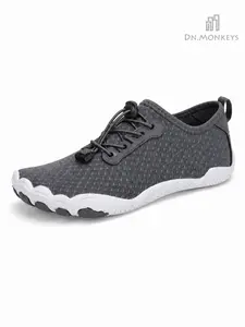[Dn. Monkeys] Quick-Dry Mesh Barefoot Water Shoes, Slip-On River Trekking Shoes, Non-Slip Rubber Sole, Sporty Style, All Seasons