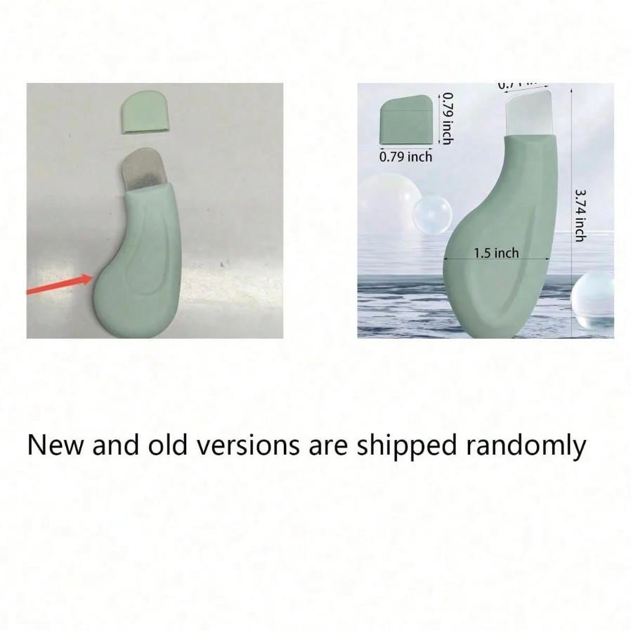 Facial Blackhead Removal Scraper, Gentle Pore Cleanser for Morning & Night Skincare, Foundation Prep, Facial Care, Travel, Home Spa, Gift Set