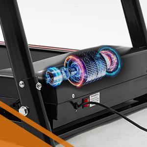 LIVIVOX 3.5HP Portable Folding Treadmill with Incline 330LBS Weight Capacity，8.5MPH, LED Display Easy Foldable Home Gym Machine for Apartments & Home Use Walking Pad Jogging Equipment， home gym equipment,10% incline walking pad treadmill