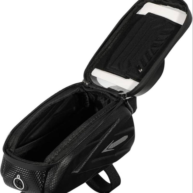 Multi-Function Bicycle Frame Bag - Universal Phone Storage for Mountain & Road Bikes, Essential Portable Cycling Accessory, Fixie Accessories