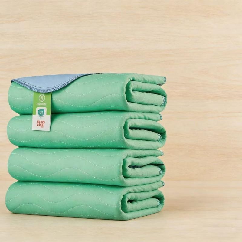 Super absorbent, washable dog mat, machine washable training mat