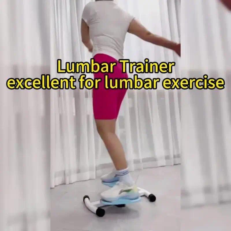 Heavy-Duty Waist Twisting Trainer with 330lbs Load, Silent Home Fitness Machine, Builds Core, Abs & Oblique Muscles, Great Core Trainer for Men and Women