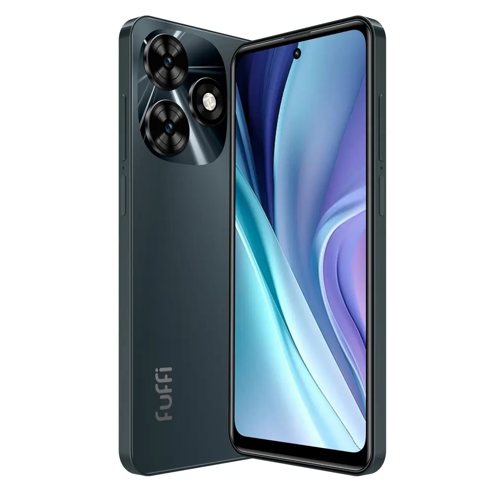 Fuffi スマートフォン ダークブルー FUFFI fashionable smart phone, global 4G network, 6.56-inch high