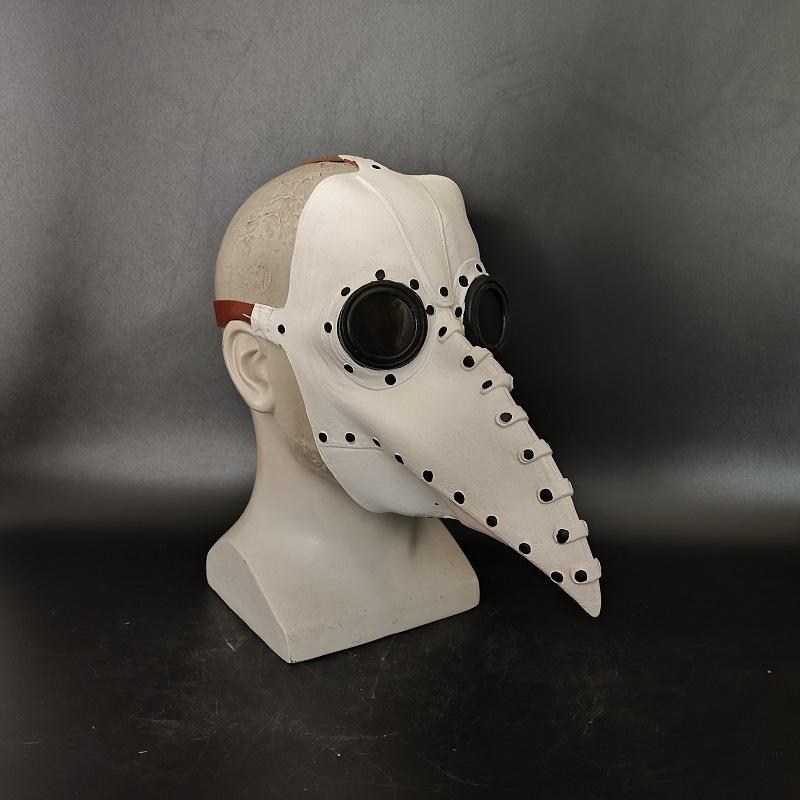 Steam Punk Plague Doctor Mask, Bird Beak Costume Accessory for Halloween Party, Unique Cosplay Prop for Dress-Up Events