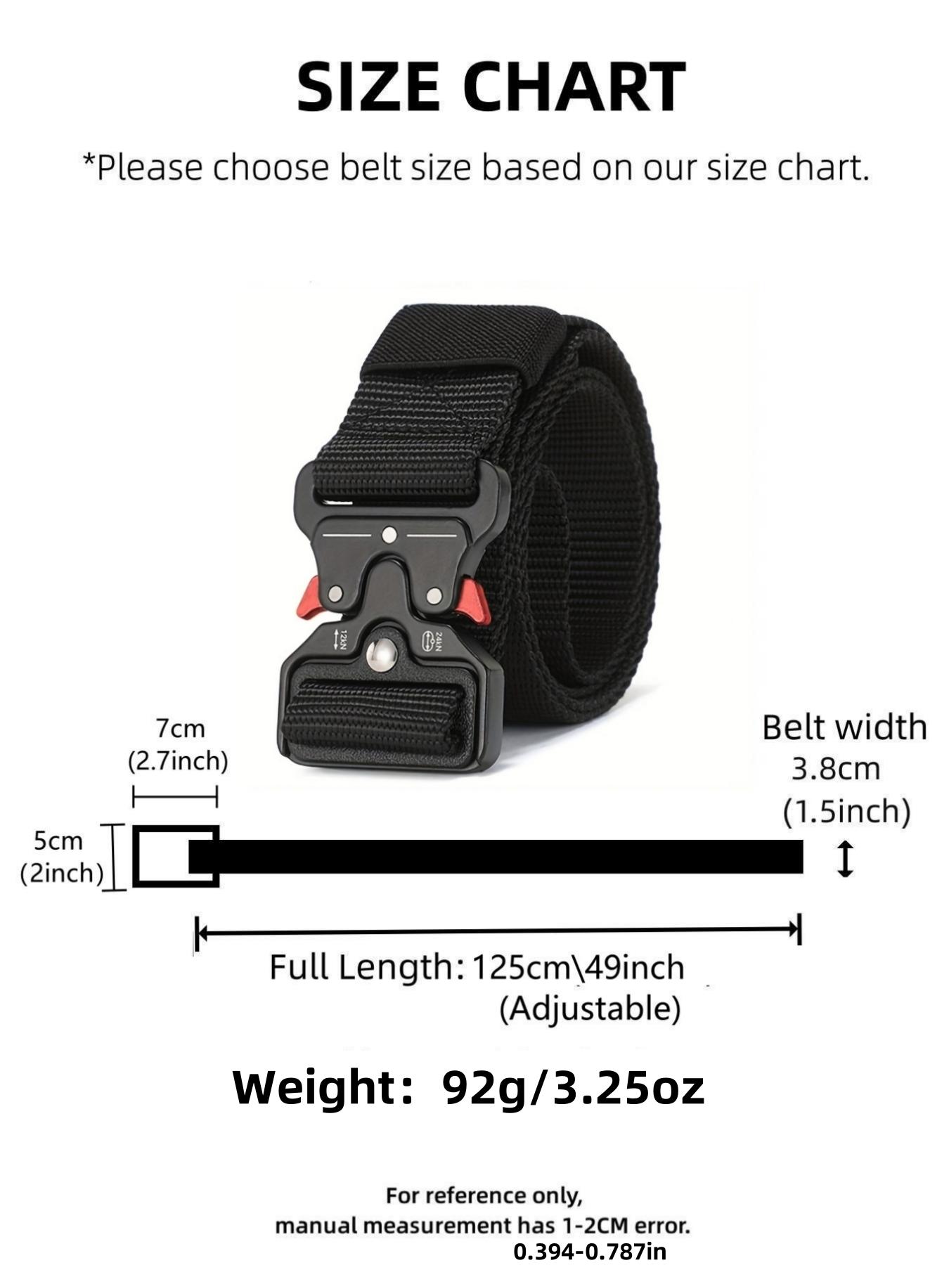 Multiple Tactical Belts To Choose From Outdoors Belt - Durable Automatic Buckle, Perfect for Outdoor Adventures, Unisex Accessories for Men and Women