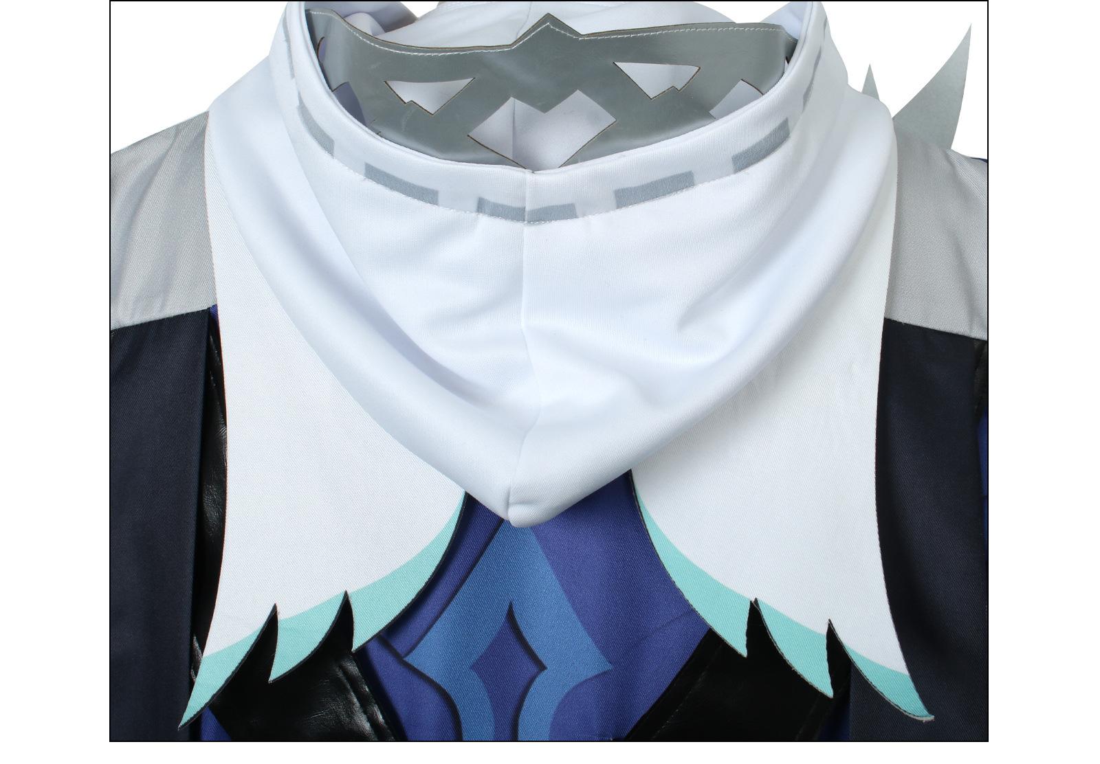 Mika Cosplay Anime  Impact Cosplay Costumes Mika Schmidt Cosplay Uniforms Clothes Suits Blue Outfits Coats Jackets