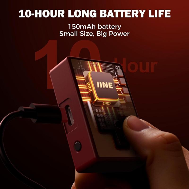 IINE Mini Controller (for iPhone/iPad/Android) a portable wireless controller that supports TikTok swiping, e book page turning, music control, PowerPoint clicking, and selfie shutter functions. The perfect gift.